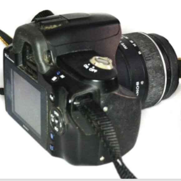 Sony A230 Digital SLR With Charger 2 Batteries Tested And Works Photography - Picture 5 of 8